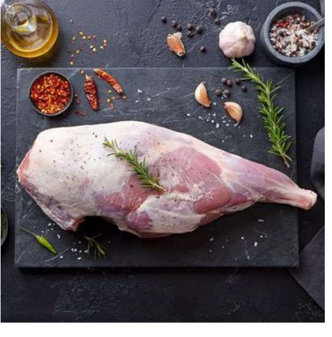 Lamb Leg Diced (Bone In) per kg £14.99