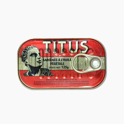 Titus Sardines in Vegetable Oil