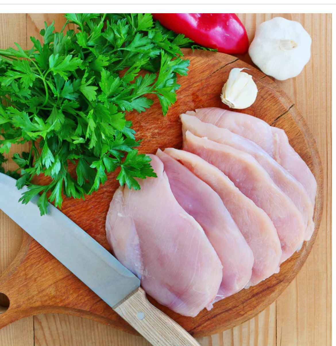 Breast SteaksFillets £8.99 per kg