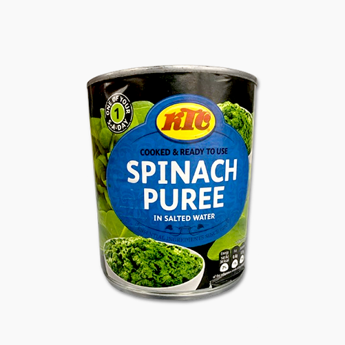 KTC Cooked and Ready To Use Spinach Puree in Salted Water