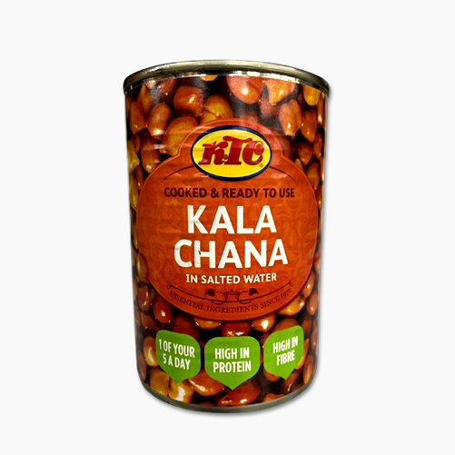 KTC Cooked &amp; Ready To Use Kala Chana in Salted Water