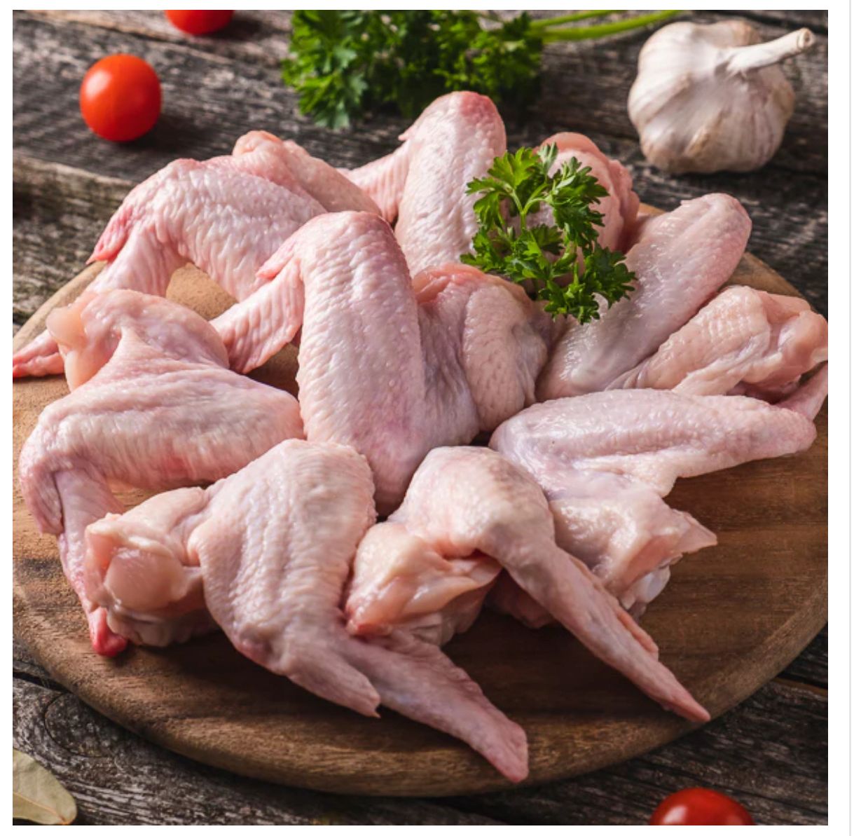 Chicken Wings £4.49 Per Kg