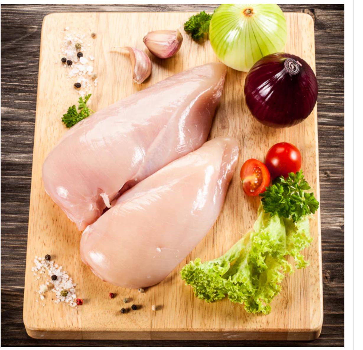 Chicken breast, 10 kg £79.99